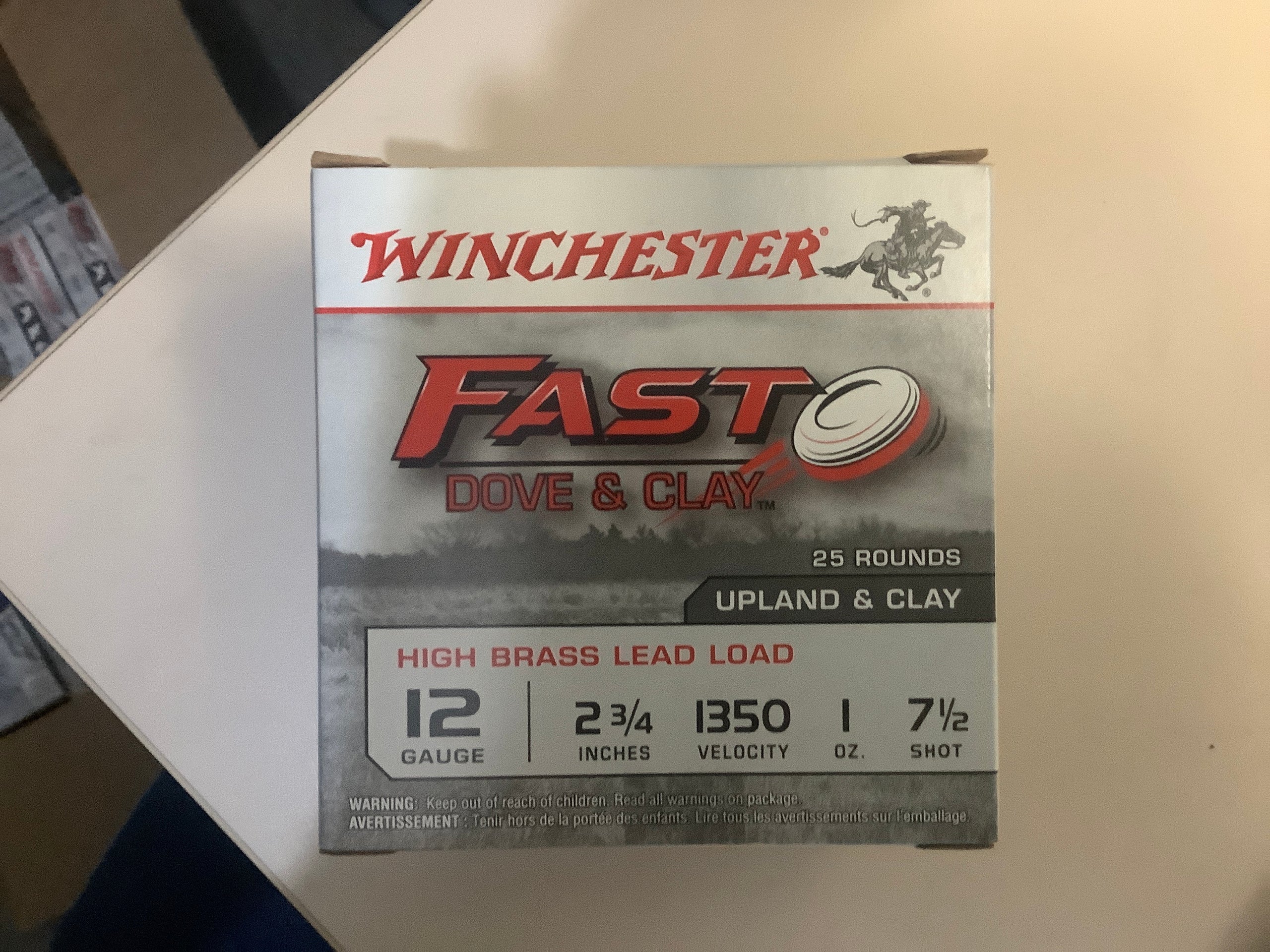 Winchester Fast Dove High Brass Shotgun Shell 