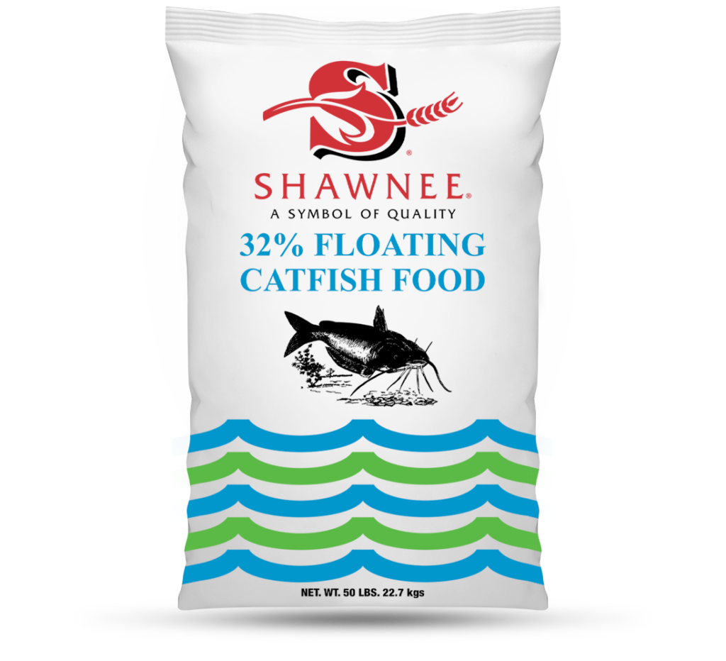 Shawnee 32% Floating Catfish Food